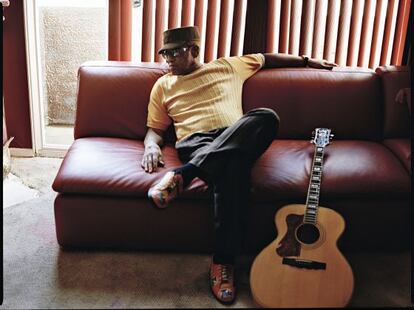 O cantor Bobby Womack.