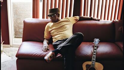 O cantor Bobby Womack.