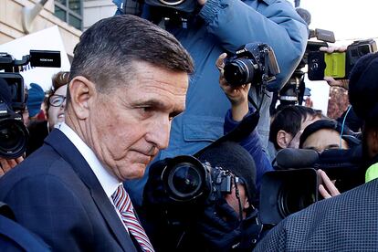 El exconsejero de Seguridad Michael Flynn.