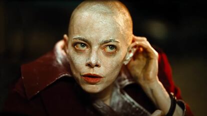 Emma Stone, en 'Bugonia'.