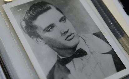 Imagen de Elvis Presley antes de llegar a la fama