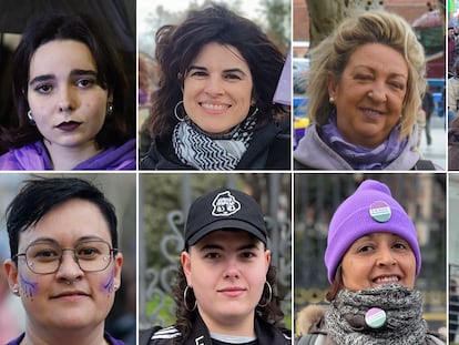 Laura Alonso, Merche Pérez, Belén Cebrián, Júlia Real, Blanca Monterrubio, Elena Herranz, Mirta Vergaray y Silvia Herrero.