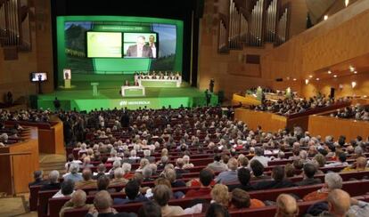 Junta de Accionistas de Iberdrola en el palacio Euskalduna de Bilbao.