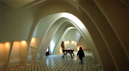 Buhardilla de la Casa Batlló, de Antoni Gaudí.
