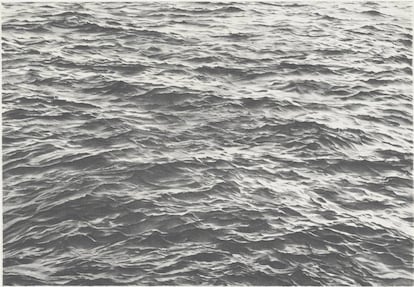  'Sin título (Gran mar #1)', obra de 1969 de Vija Celmins. 