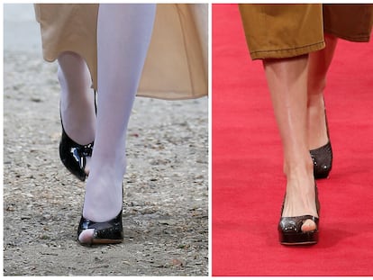 Los tacones de dedo gordo son tendencia (y también son tu peor pesadilla)