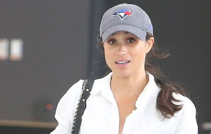 La actriz Meghan Markle, el pasado junio en el aeropuerto de Toronto.