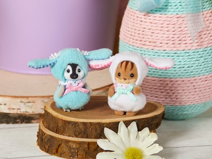 Dos bebés Sylvanian, los favoritos de los consumidores.