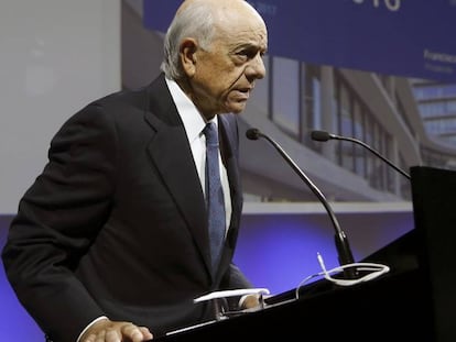 El presidente del BBVA, Francisco González.