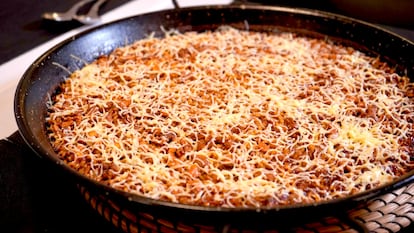 Arroz a la milanesa del restaurante Envalira El Comidista