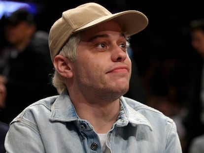 Pete Davidson, en un partido de baloncesto celebrado en Nueva York (EE UU) el 30 de noviembre de 2021.