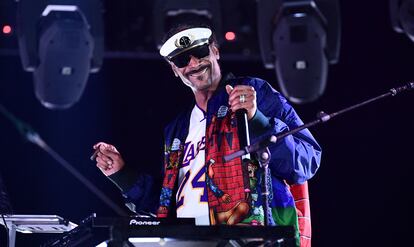 Snoop Dogg en el NFL Halftime de la Super Bowl 2022