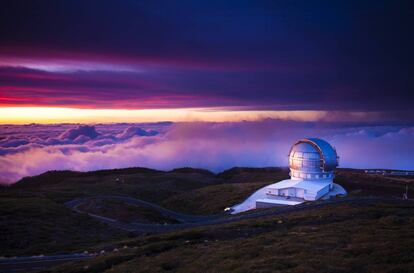 Observatorio del Roque de los Muchachos en La Palma.