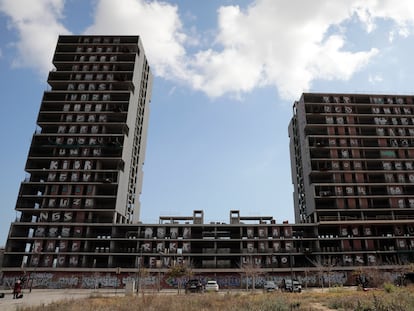 Viviendas de alquiler social en el barrio de La Torre de València.