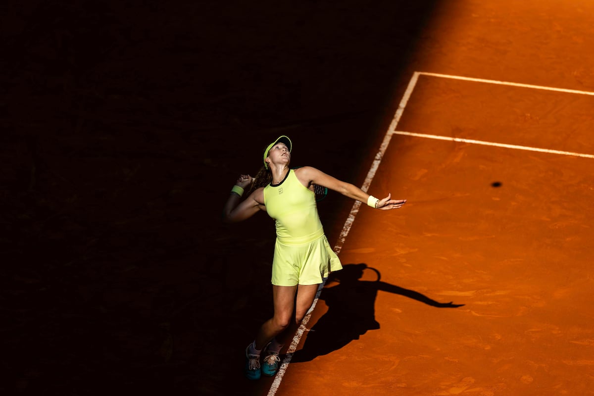 Andreeva, pupila de Conchita, cumple 19 años y alcanza su primera final en Madrid
