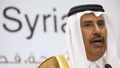 Sheikh Hamad bin Jassim al-Thani, en junio de 2013.