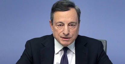 Mario Draghi, presidente del BCE.