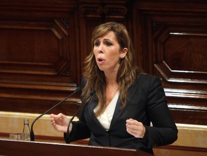 La presidenta del PPC, Alicia S&aacute;nchez-Camacho.