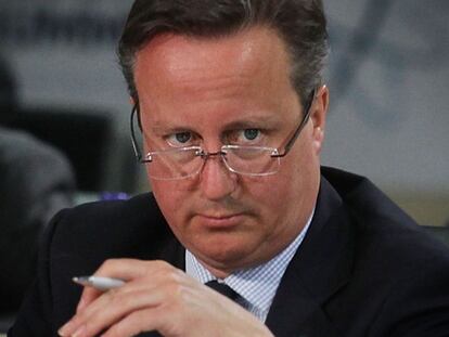 El primer ministro brit&aacute;nico, David Cameron.