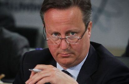 El primer ministro brit&aacute;nico, David Cameron.