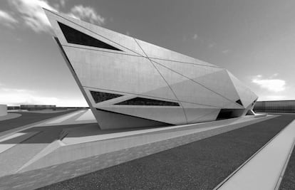 Biblioteca diseñada por Zaha Hadid para la Universidad de Sevilla.