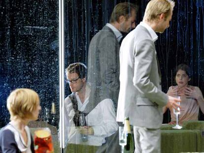 Una escena del montaje de 'Hedda Gabler', de Thomas Ostermeier.