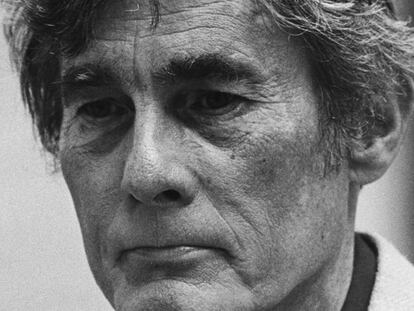 Theodore Roszak, teórico de la contracultura, en 1987.