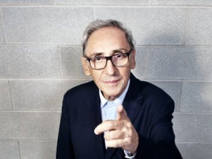 El cantautor italiano Franco Battiato.