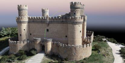 Castillo de Manzanares, Madrid.