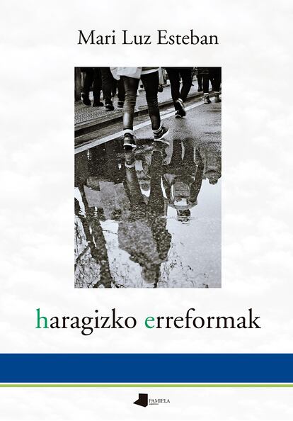 Portada de 'Haragizko erreformak', de Mari Luz Esteban. EDITORIA PAMIELA
