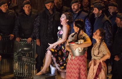 Un momento de 'Carmen', en la Opera di Firenze.