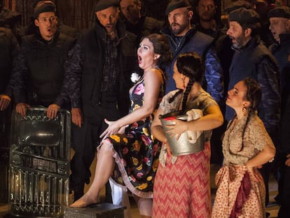 Un momento de &#039;Carmen&#039;, en la Opera di Firenze.