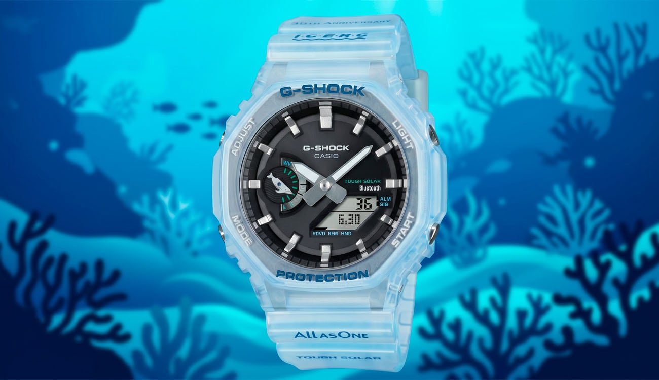 Casio lanza nuevos relojes con un diseño inspirado en el azul del océano