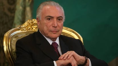 O presidente Michel Temer na Rússia