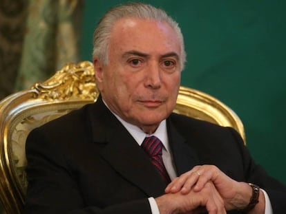 O presidente Michel Temer na Rússia