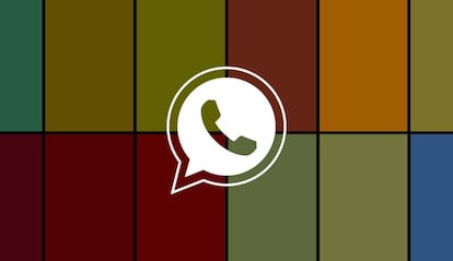 Nuevos colores de WhatsApp.