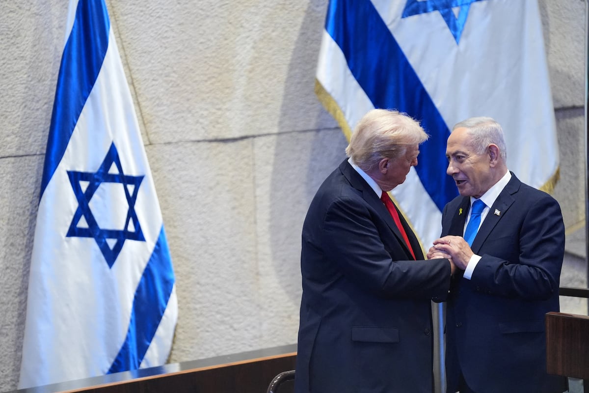 Trump, ante el Parlamento israelí tras la liberación de los rehenes: “Es el comienzo de la era dorada de Oriente Próximo”