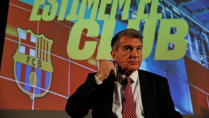 Laporta, ja candidat a la presidència del Barça, no veu cap