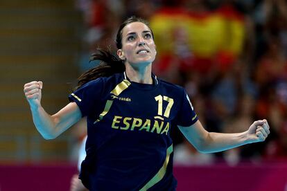 Eli Pinedo celebra un gol en el partido que les dio la medalla de bronce en los pasados Juegos de Londres.