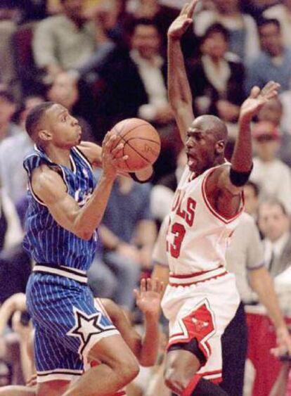 Penny Hardaway, marcado por Michael Jordan.