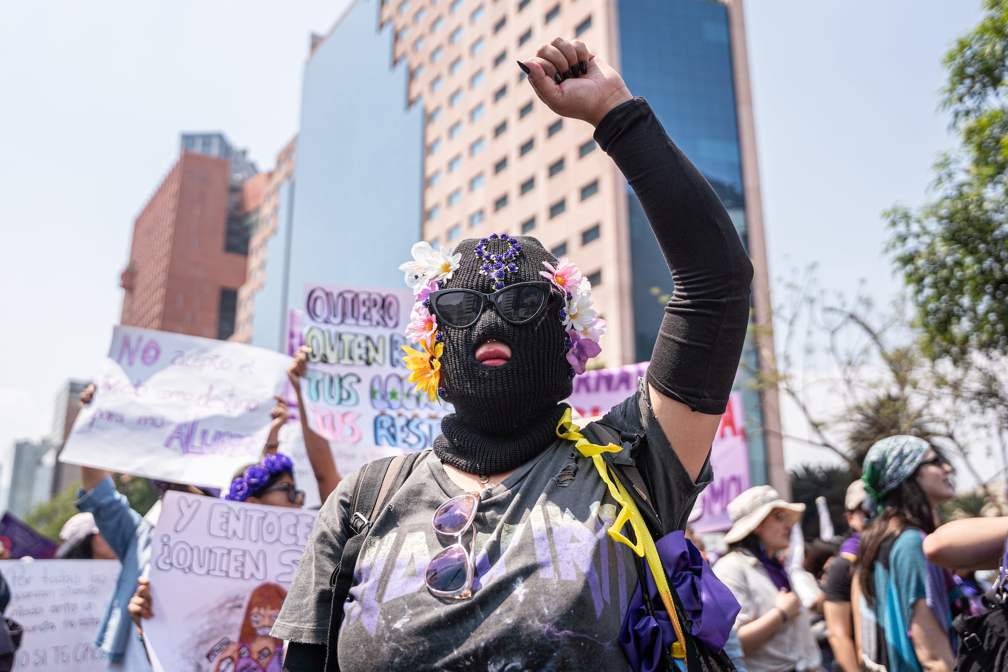 Las imágenes de la marcha por el Día Internacional de la Mujer en ...