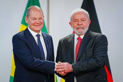 Lula da Silva y Olaf Scholz