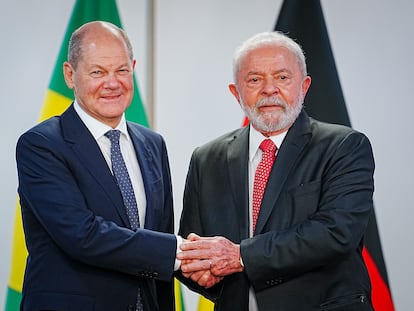 Lula da Silva y Olaf Scholz