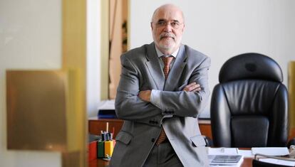 El Delegado del Gobierno, Jesús Loza en el Parlamento vasco en una imagen de archivo. 