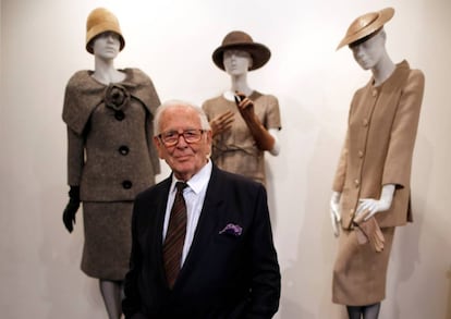 Pierre Cardin, en París en 2014.