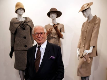 Pierre Cardin, en París en 2014.