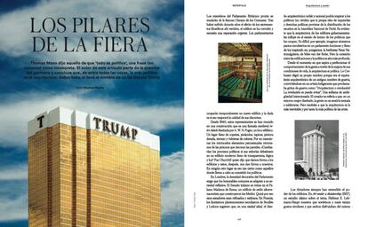 ¿Qué dice un lingote de oro habitable del Presidente Trump? ICON DESIGN explora la relación entre política y arquitectura.