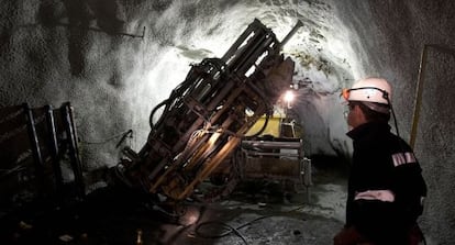 Una mina de plata en Zacatecas, México.