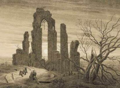 <i>Las estaciones del año: El invierno</i> (1803), de Caspar David Friedrich.