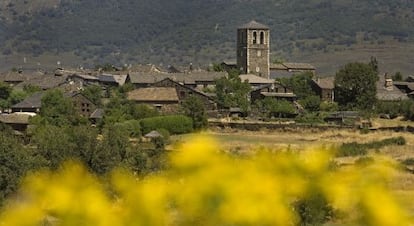 Vista de Campillo de Ranas (Guadalajara).